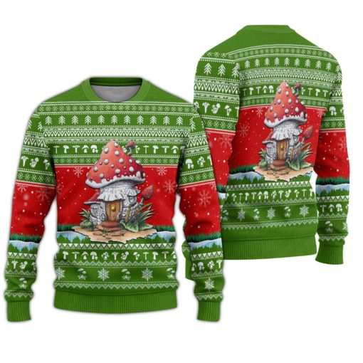 16334058489b9989fc50 Mushroom lover ugly Christmas sweater
