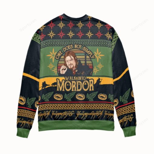 1634804438317 One Does Not Simply Ugly Sweater #201021V