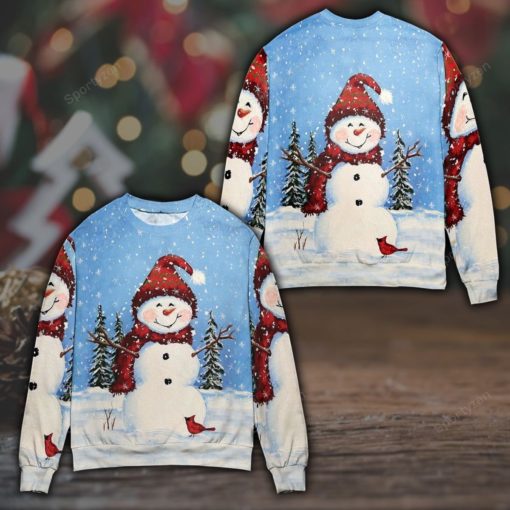 1635754498208 Smile snowman Christmas sweater