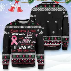 1638516462295 Once upon a time there was a girl kicked ugly Christmas Sweater