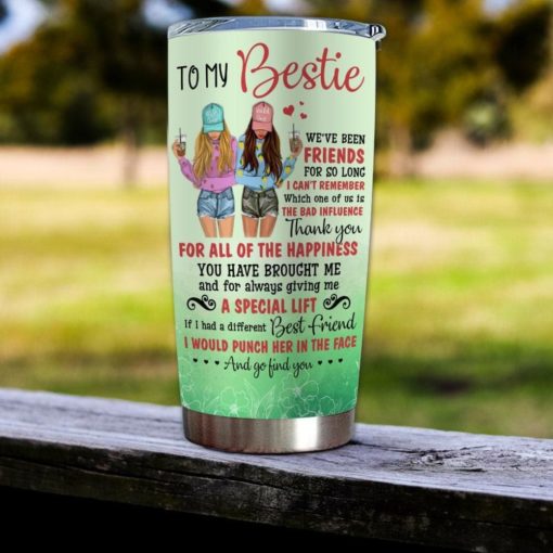 1639033447cc5e92b7aa Gift For Friend Bestie Thanks For All Of The Happiness You Have Brought Me - Tumbler