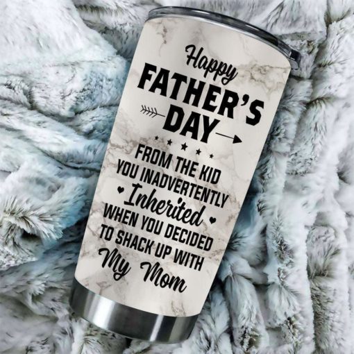 163903345008c16b762a Gift For Dad From The Kid You Inadvertently Inherited When You Decided To Shack Up With My Mom - Tumbler