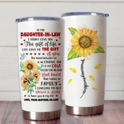 163903345186a4c635cf Gift For Daughter Daughter-In-Law I Consider Myself Blessed & Lucky To Have You In My Life - Tumbler