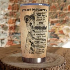 16390334523183d829e1 Gift For Daughter Lion Crown Follow Your Dreams Believe In Yourself & Remember To Be Awesome I Love You - Tumbler
