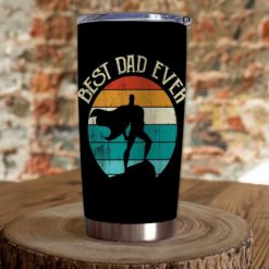 163903345375e8b95356 Gift For Dad Superman Art Best Dad Ever - Tumbler