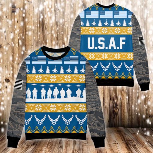 1639750749851 USAF air force Christmas sweater
