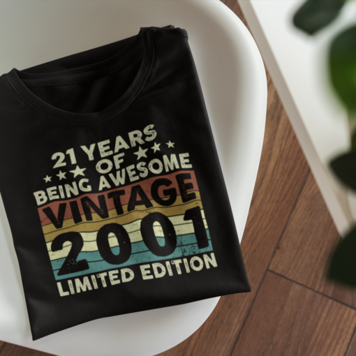 free image resizer cropper 3 21 years of being awesome vintage 2001 limited edition shirt