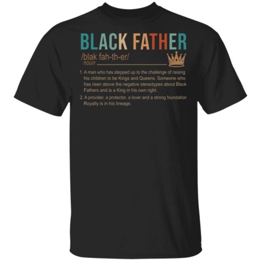 redirect 1216 Black father shirt