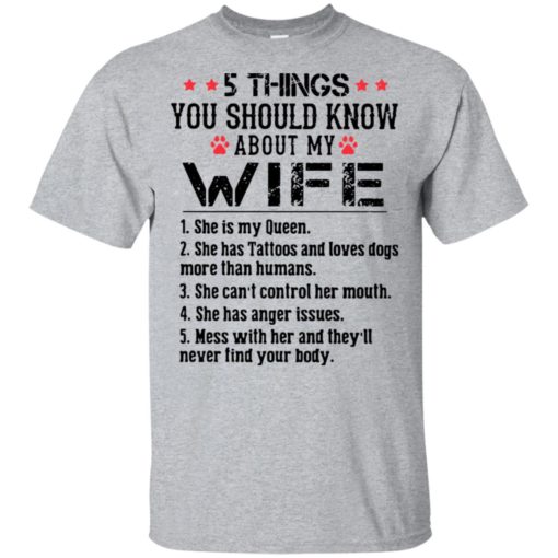 redirect 2002 5 things you should know about my wife shirt