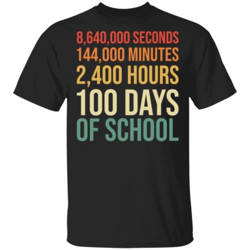 redirect 2719 100th days preschool kids Teacher retro 100 days of school funny shirt