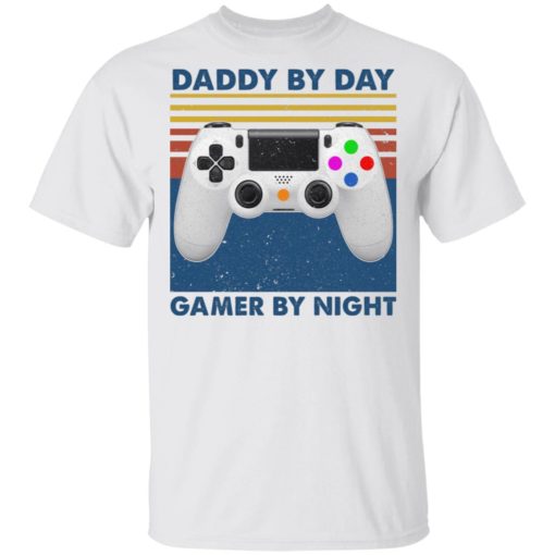 redirect 497 Controller daddy by day gamer by night shirt