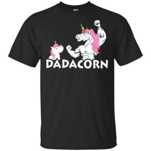 redirect 4998 Unicorn dad and baby Dadacorn shirt