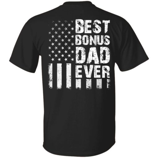 redirect05082021000550 Best bonus dad ever American shirt