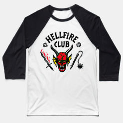 black Hellfire club raglan shirt