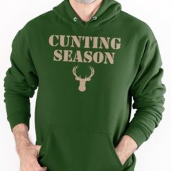 cunting season hoodie