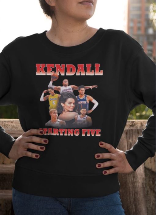 kendall starting five sweatshirt 1 Kendall starting five hoodie