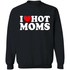 I LOVE HOT MOM BLACK SHIRT 3 1 I love hot Moms shirt