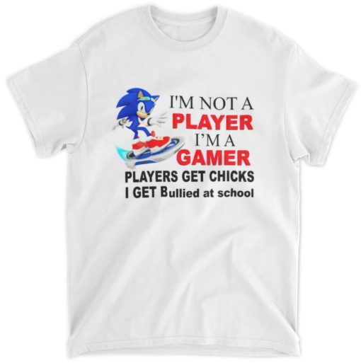 I'm not a player I'm a gamer t-shirt