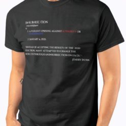 Insurrection definition t-shirt