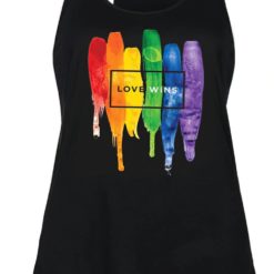Love wins LGBTQ tank top