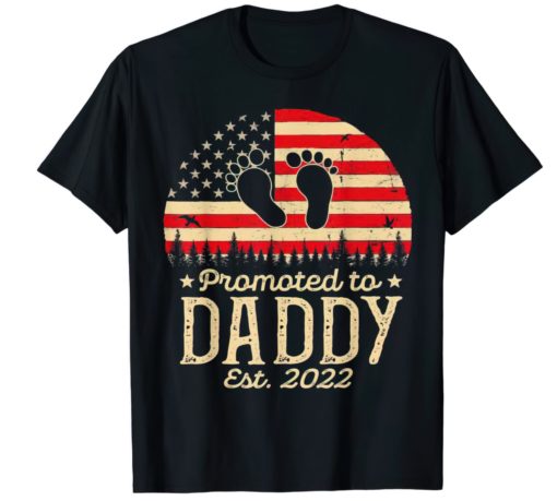 Promoted to daddy est 2022 shirt