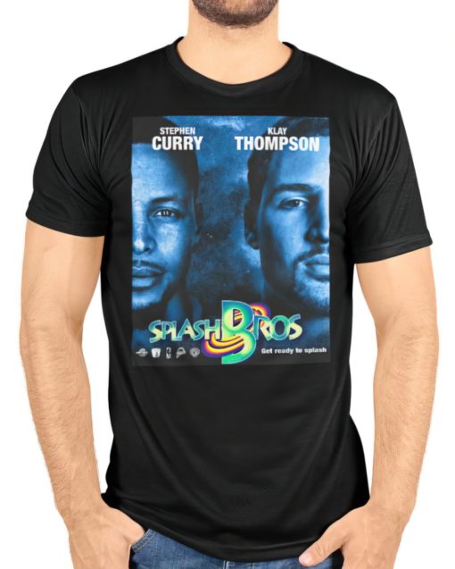 Stephen Curry and Klay Thompson splash bros shirts