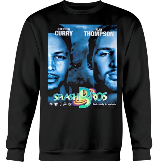 Stephen Curry and Klay Thompson splash bros sweatshirt
