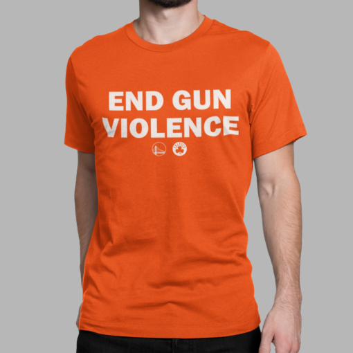 Warriors end gun violence shirt