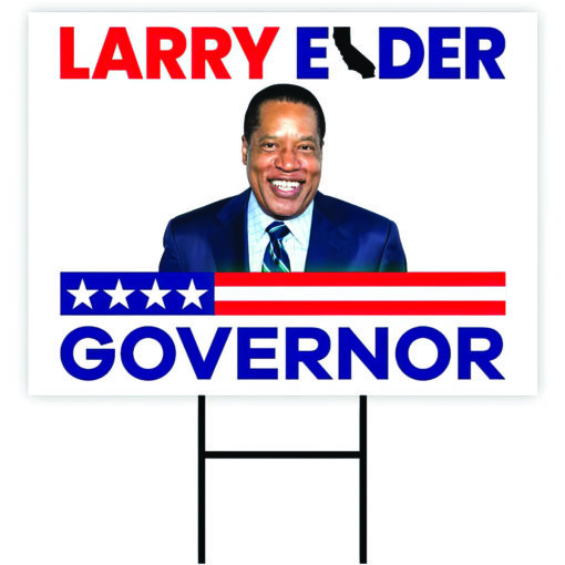 larry elder yard sign Larry Elder yard sign