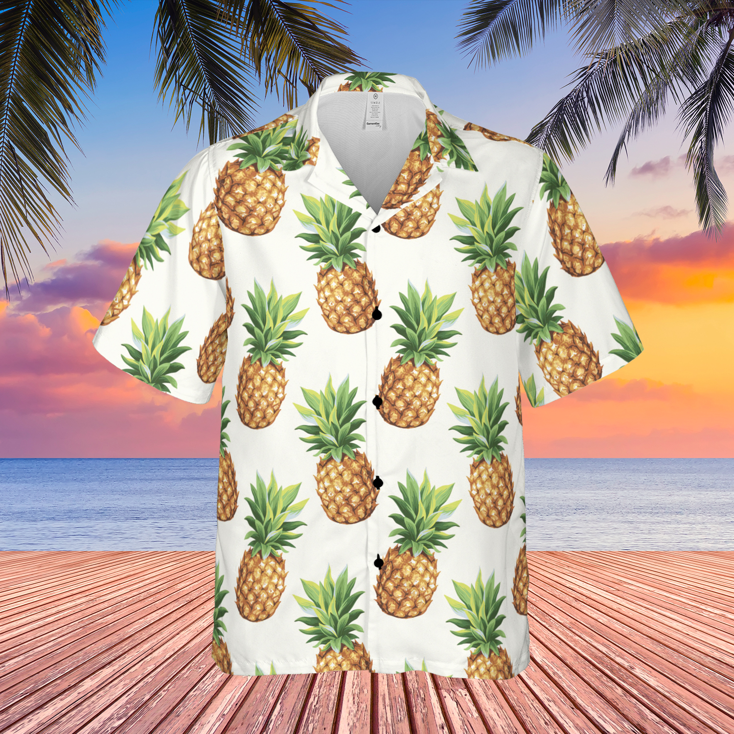 Endastore Pineapple Hawaiian Shirt