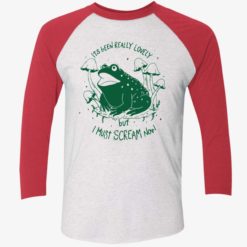 Endas Its been really lovely frog shirt 9 1 Toad it’s been really lovely but i must scream now shirt