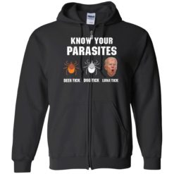 Endas Know your parasites Anti Joe Biden T Shirt 10 1 Know your parasites deer tick dog tick luna tick J*e B*den shirt