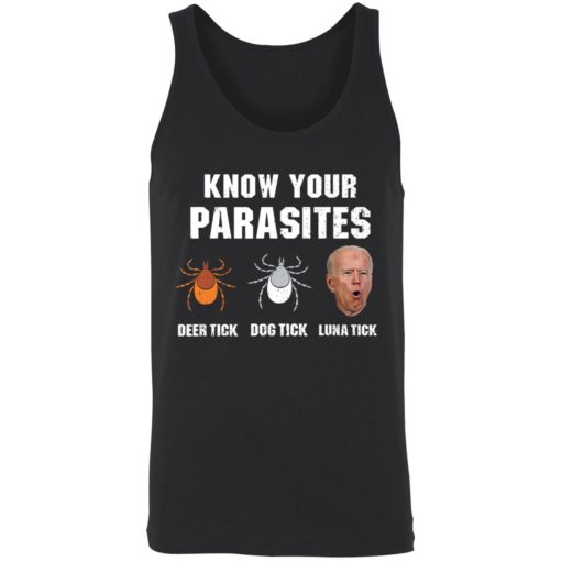 Endas Know your parasites Anti Joe Biden T Shirt 8 1 Know your parasites deer tick dog tick luna tick J*e B*den shirt