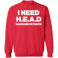 I need head hugs shirt