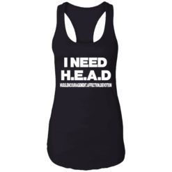I need head shirt 7 1 I need head hugs encouragement affection devotion shirt