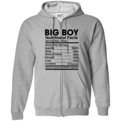 up het Big Boy Nutritional Facts Hoodie 10 1 Big boy nutritional facts shirt