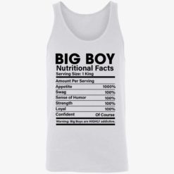 up het Big Boy Nutritional Facts Hoodie 8 1 Big boy nutritional facts shirt