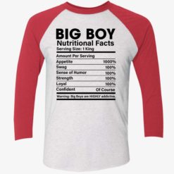 up het Big Boy Nutritional Facts Hoodie 9 1 Big boy nutritional facts shirt