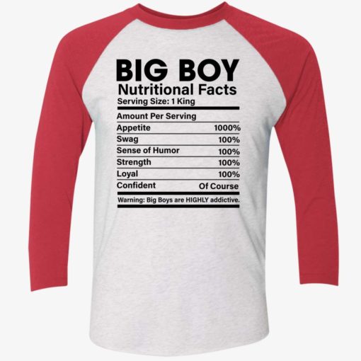 up het Big Boy Nutritional Facts Hoodie 9 1 Big boy nutritional facts shirt