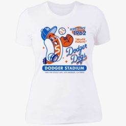 Endas Dodger Dogs Since 1962 6 1 Served since 1962 world famous dodger dogs dodger stadium shirt