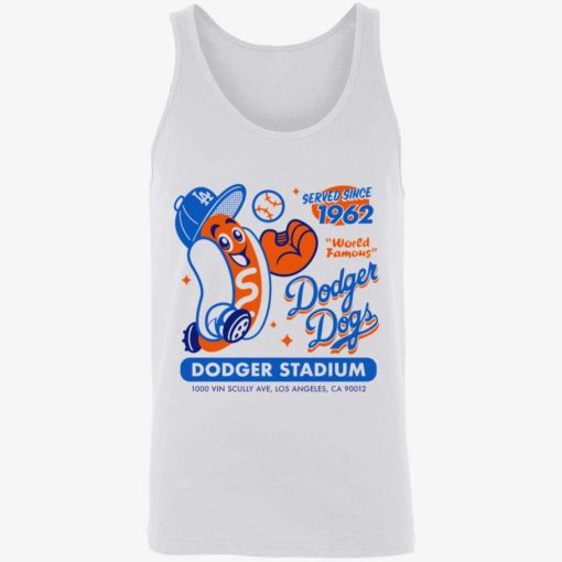 Endas Dodger Dogs Since 1962 8 1 Served since 1962 world famous dodger dogs dodger stadium shirt
