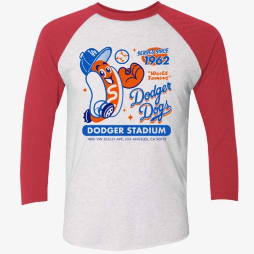 Endas Dodger Dogs Since 1962 9 1 Served since 1962 world famous dodger dogs dodger stadium shirt