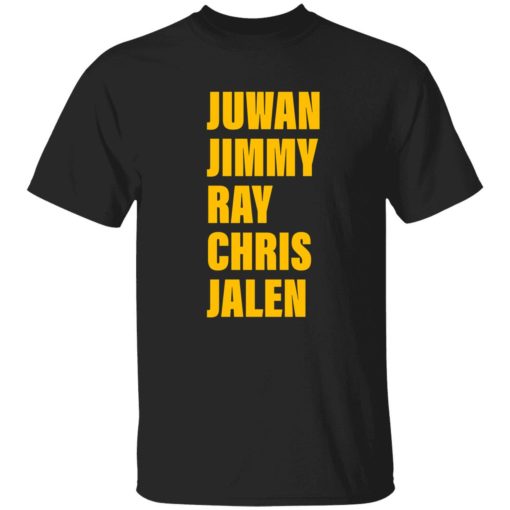 Endas Juwan Jimmy Ray Chris Jalen Shirt 1 1 Juwan Jimmy Ray Chris Jalen Shirt