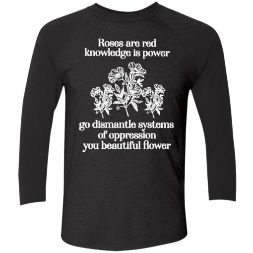 Endas roses are red knowledge is power 9 1 1 Roses are red knowledge is power go dismantle systems shirt