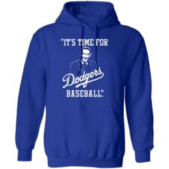 Its time for dodgers baseball shirt 2 royal Vin Scully It's time for dodgers baseball shirt