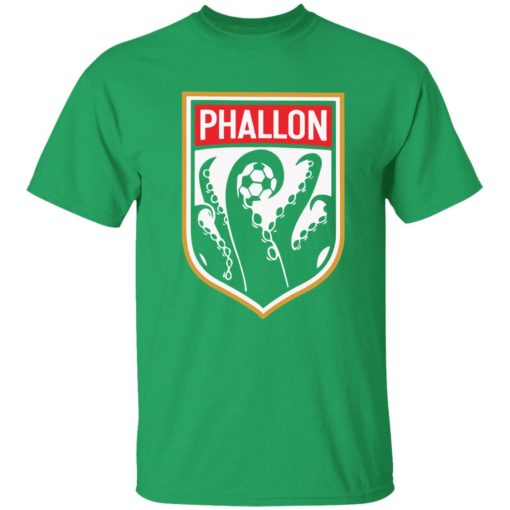 Olreign Shea Butter Phallon shirt 1 green Phallon t-shirt