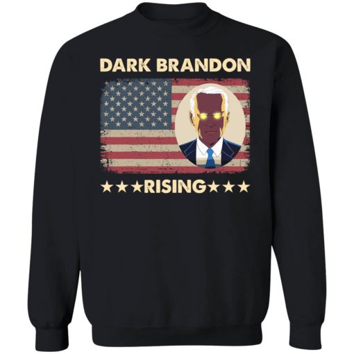 endas Dark Brandon is Rising Dark Brandon Rises Pro Biden USA Flag 3 1 B*den dark brandon rising shirt