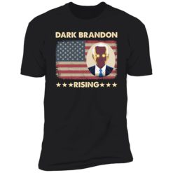 endas Dark Brandon is Rising Dark Brandon Rises Pro Biden USA Flag 5 1 B*den dark brandon rising shirt