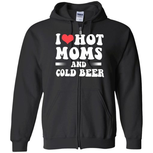 endas i love hot moms and cold beer 10 1 I love hot moms and cold beer shirt