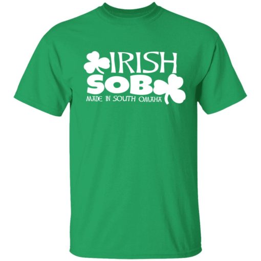 endas irish sob 1 green Irish sob made in south omaha shirt